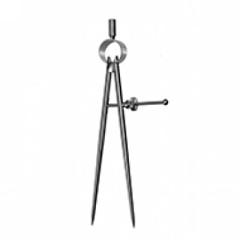 KNOCHEN MESSZIRKEL BONE BOW SPACER, 19.5CM, SHARP TIPS