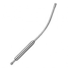 COOLEY VASCULAR SUCTION TUBE, CURVED, With Round Suction Tip, 8MM