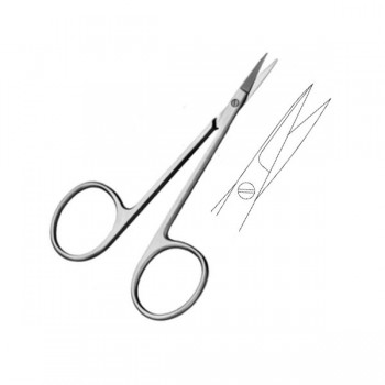 MICRO IRIS SCISSORS, EXT. DELICATE, STR 9 to 11.5 CM