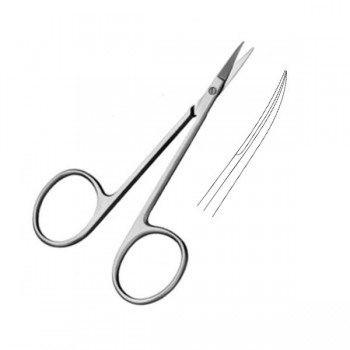 MICRO IRIS SCISSORS, EXT. DELICATE, CVD