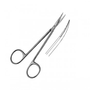 KNAPP SCISSORS, SH/SH, CURVED 12 CM