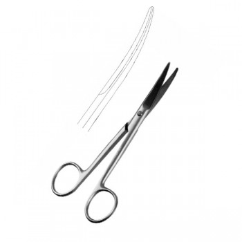 MAYO OP. & DISS. SCISSORS, CVD 14CM