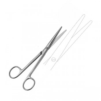 MAYO-LEXER OP & DISS SCRS, STANDARD PATT, STRAIGHT 16CM