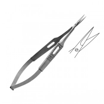 MICRO SCRS W/EXT.WIDE SERR.HANDLE, STR 15CM