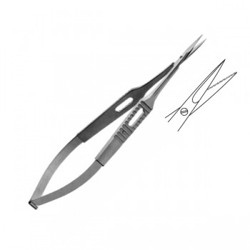 MICRO SCRS, STANDARD, SERRATED CUTTING EDGES, 15CM, STR 