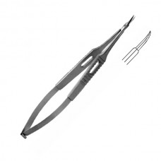 KOSHIMA MICRO VANNAS SCISSORS, CURVED, ULTRA FINE, for extremely small and fine blood vessels 15CM