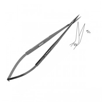 JACOBSON MICRO SCRS, STANDARD, 18CM, SH/SH, 45dg ANGLED