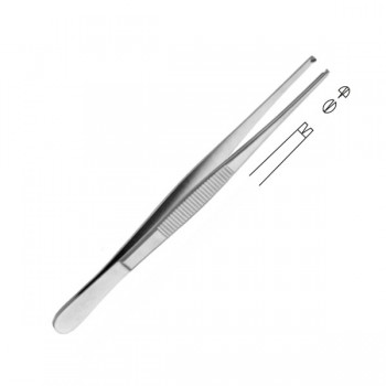 TISSUE FCPS, MEDIUM, 1X2 TEETH 11.5 to 30CM