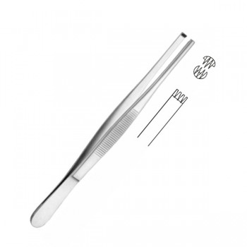 TISSUE FCPS, 3X4 TEETH 13 to 20CM