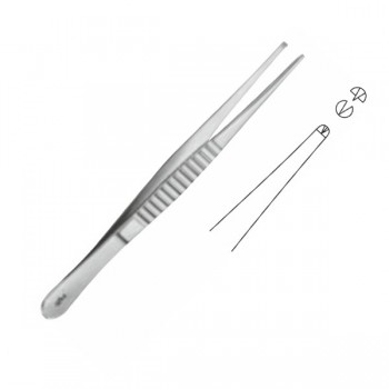 TREVES TISSUE FCPS, 1X2 TEETH, FINE 13CM