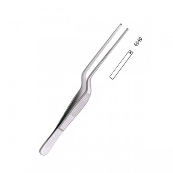 LUCAE BAYONET TISSUE FCPS, 1 X 2 TEETH 14CM
