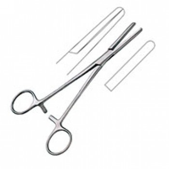 PRESBYTERIAN-HOSPITAL TUB.CLAMPS, SMOOTH JAW 16CM