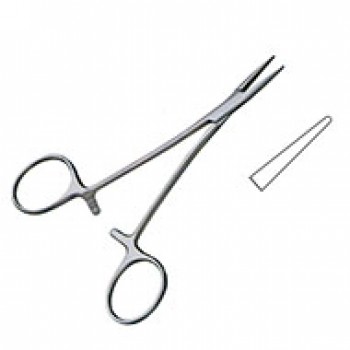 HALSTED NEEDLE HOLDER, 11.5CM, SMOOTH 11.5CM