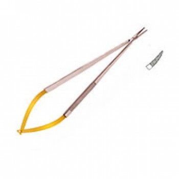 JACOBSON T.C. MICRO NEEDLE HOLDER, 18CM, CURVED, FINE