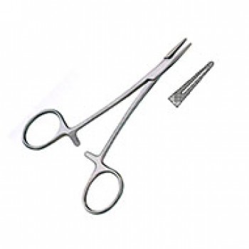 REHBEIN-BABY NEEDLE HOLDER, SMOOTH JAWS 11.5CM