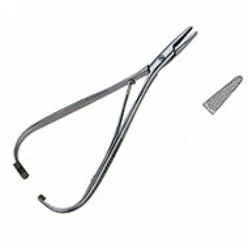MATHIEU N/HOLDER, WO/GROOVE JAWS, S/JOINT 14CM