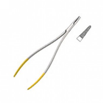 Toennis Needle Holder TC  regular cross serrated, straight 16CM