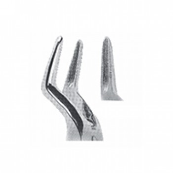 Extracting Forceps With Anatomically Shaped Handle Upper roots Fig 51A