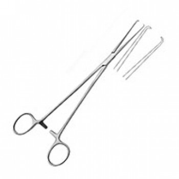 POZZI-PLAMER TENACULUM FCPS, DEL/PATT, STR 25CM