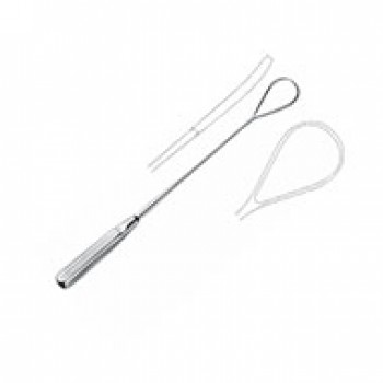 RECAMIER PLACENTA CURETTE, SHARP, RIGID SHAFT, 35MM WIDE 34-35CM