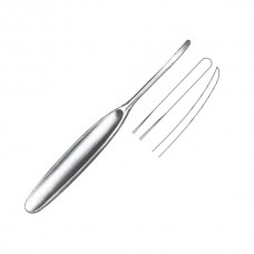Hoen Periosteal Elevator semi-sharp, 4 mm wide 17 cm 