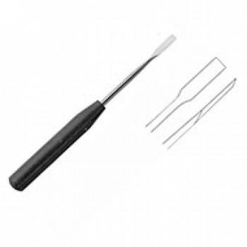 RASPATORY, 18.5CM, 6MM, SHARP, STRAIGHT, CHISEL EDGE