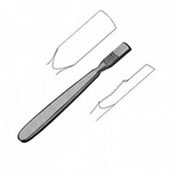 FARABEUF RASPATORY, 15CM, 13MM, SHARP, STRAIGHT