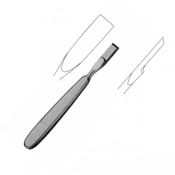 FARABEUF COLLIN RASPATORY, 16CM, 11MM, SHARP, STRAIGHT