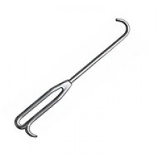 LAMBOTTE BONE HOOK, 27CM, 30MM WIDE, BLUNT