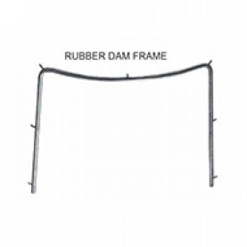 Rubber Dam Clamp Forceps Young 105x95 Inox