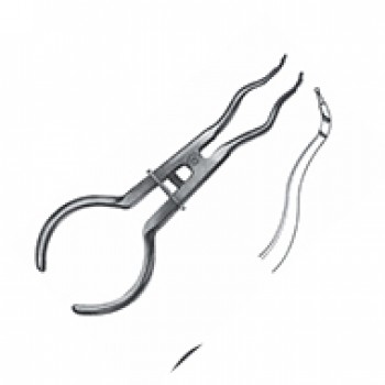 Rubber Dam Clamp Forceps Brewer