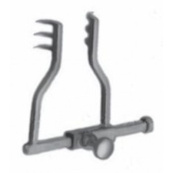 LOGAN (GOLDSTEIN) RET, 3X3 SHARP PRONG,  3.5CM