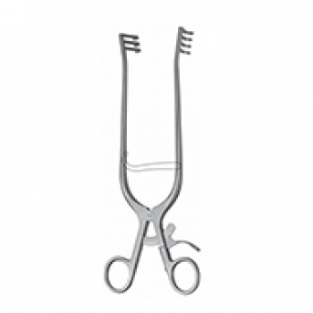 WEITLANER RETRACTOR, 3X4 SHARP PRONG 24CM