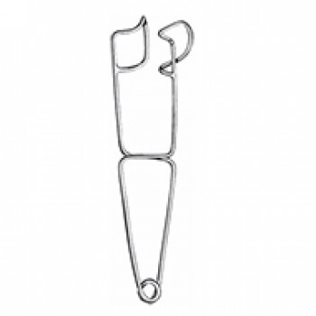 DARTIGUES ABD. RETRACTOR, 45 X 65MM BLADE 24CM