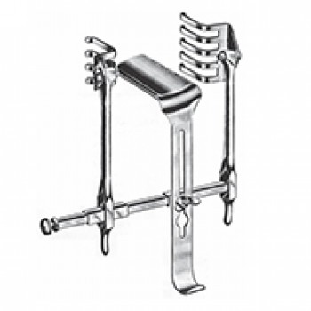 ULRICH-ST. GALLEN RETRACTOR, COMPLETE