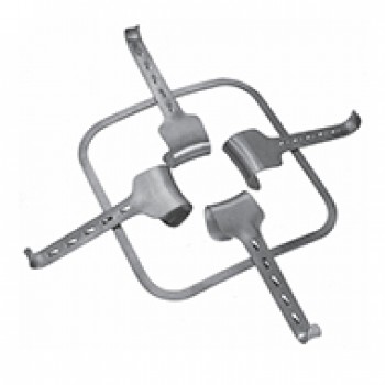 KIRSCHNER ABD. RETRACTOR, W/RIGIS FRAME, COMPLETE