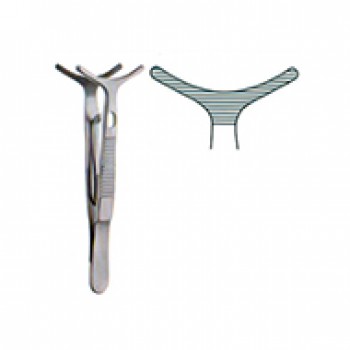 WALTER Lid Grasping Forceps, 8cm