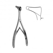 VIENNA MODEL (MODIFIED WIEN) STANDARD NASAL SPECULUM #1, 14CM