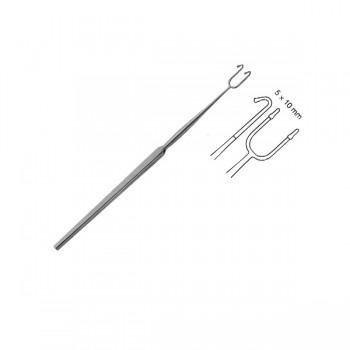 FOMON RETRACTOR, 17CM, BALL TIPS, 5X10MM