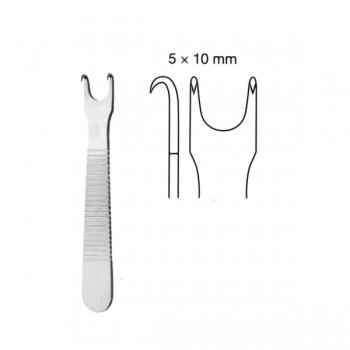 KILNER Nasal Retractor, Sharp, 14X10mm Wide, 10cm