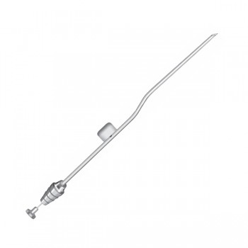 GUBISCH SUCTION RASPATORY WITH GUIDE AND BYPASS HOLE, 20CM, 4MM 