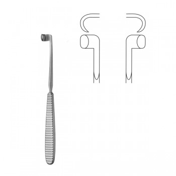 OBWEGESER MANDIBULAR RIM STRIPPER, 19CM, LEFT  Right