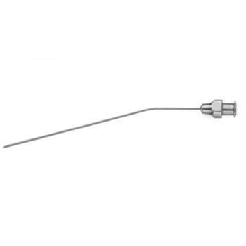 Verhoeven Suction Cannula With Luer Cone Stainless Steel, 10 cm - 4" Diameter 0.7 mm Ø
