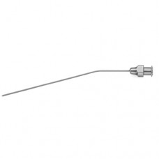 Verhoeven Suction Cannula With Luer Cone Stainless Steel, 10 cm - 4" Diameter 1.0 mm Ø