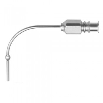 Vollmar Vessel Irrigation Cannula With Luer Lock Connection Stainless Steel, 6 cm - 2 1/4" Diameter 1.5 mm Ø