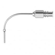 Vollmar Vessel Irrigation Cannula With Luer Lock Connection Stainless Steel, 6 cm - 2 1/4" Diameter 2.5 mm Ø