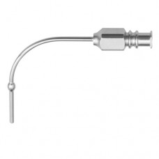 Vollmar Vessel Irrigation Cannula With Luer Lock Connection Stainless Steel, 6 cm - 2 1/4" Diameter 3.0 mm Ø