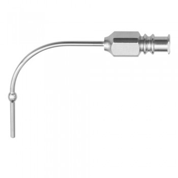 Vollmar Vessel Irrigation Cannula With Luer Lock Connection Stainless Steel, 6 cm - 2 1/4" Diameter 4.0 mm Ø