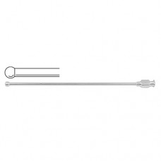 Schmid Vessel Irrigation Cannula Malleable - With Luer Lock Connection Stainless Steel, 15 cm - 6" Diameter 4.0 mm Ø