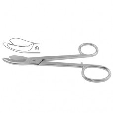 Bruns Bandage Scissors 24cm Serrated Blades - Bruns Plaster Shears